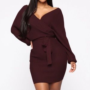 Stretch Sweater Dress